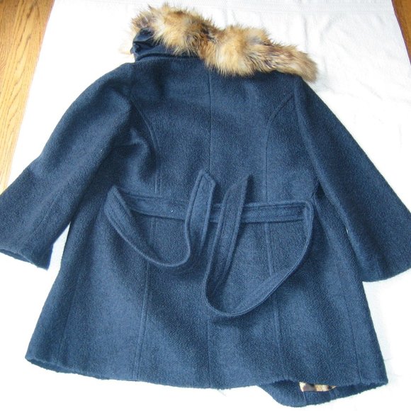 Laundry by Shelli Segal Wool Leopard Coat - Very Warm and Very Cool! - Picture 2 of 3